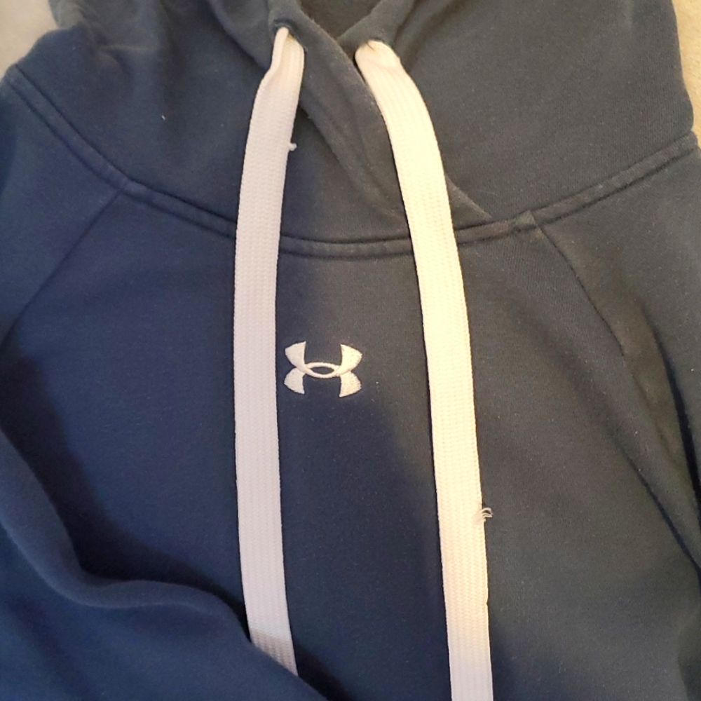 Under Armour blue hoodie